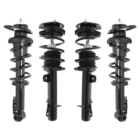 Unity 4-11957-15091-001 Front and Rear Complete Strut Assembly Kit 4-11957-15091-001